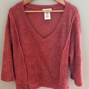 Eri + Ali Anthropologie Sweater - Mauve - M